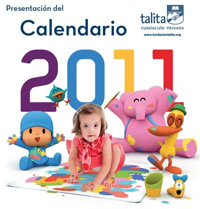 Famosos posan para el Calendario solidario Talita 2011