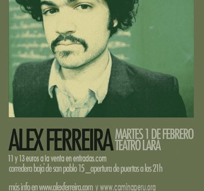 Álex Ferreira ofrecerá hoy un concierto solidario
