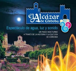 Espectáculo de agua luz y sonido en el Alcázar de Córdoba