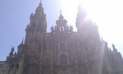 La Catedral de Santiago... Destino conseguido