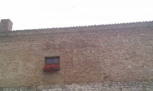 El Palacio de Huérmeces en Burgos: fachada trasera del Palacio