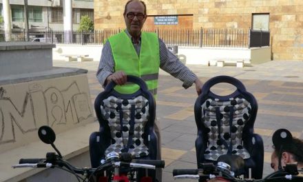 Evento Cuentamealgobueno: Demostración de Bicicletas para Invidentes en Huelva