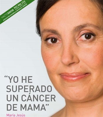 Cartel Campaña Contra el Cáncer de Mama 2011 - "Yo he superado el cáncer de mama"