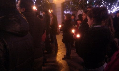 Granada Alumbra los Derechos Humanos diciembre 2011