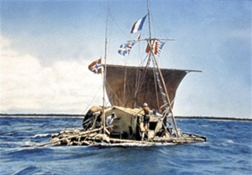 La embarcación Kon Tiki