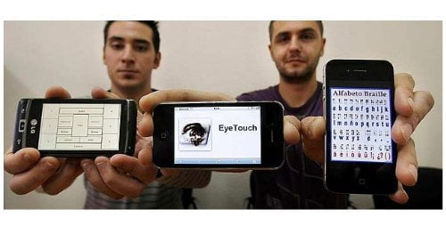 Roberto Vega y Abel Prieto creadores de EyeTouch