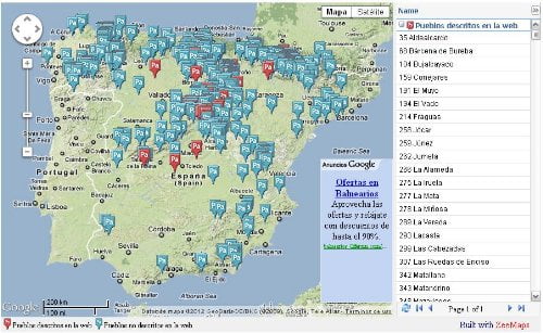 Una Web para encontrar pueblos abandonados de España