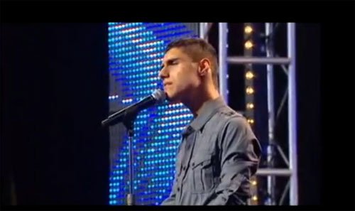 Emmanuel canta en Factor-X