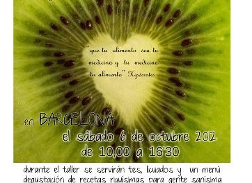 Próximos Talleres de Alimentación Anticáncer en Barcelona y Tarragona