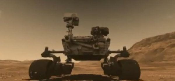 El Curiosity en Marte
