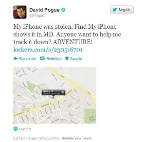 Un periodista neoyorquino encuentra su iPhone gracias a sus seguidores de Twitter