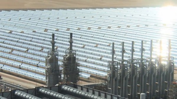 Terminan la mayor planta solar del mundo
