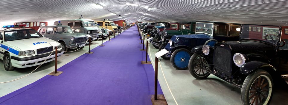Un museo de coches de cine