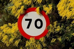 Una señal de tráfico. Fotografía de pericoterrades