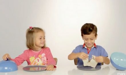 Los más pequeños saben compartir