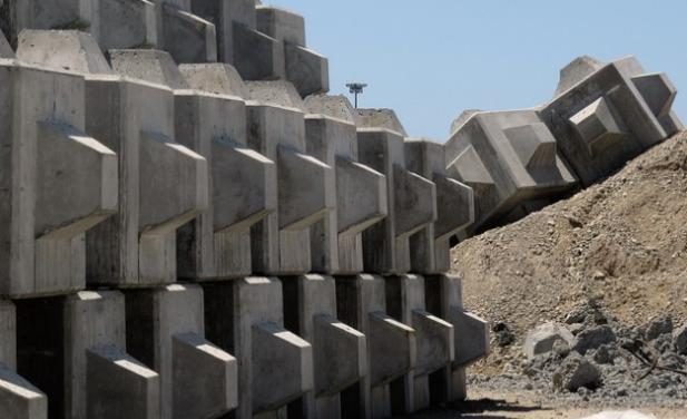 Rompeolas que se reparan solos