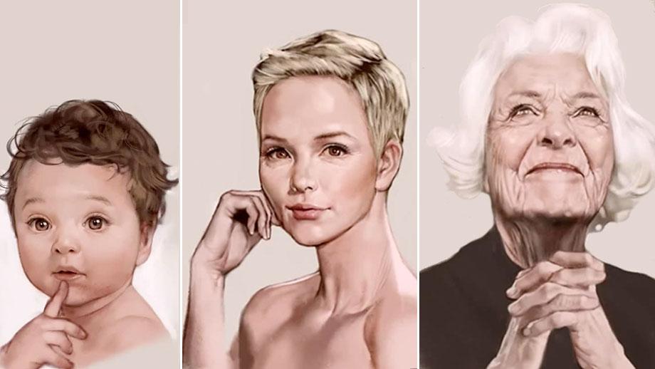 Dibuja toda una vida con unas cuantas pinceladas