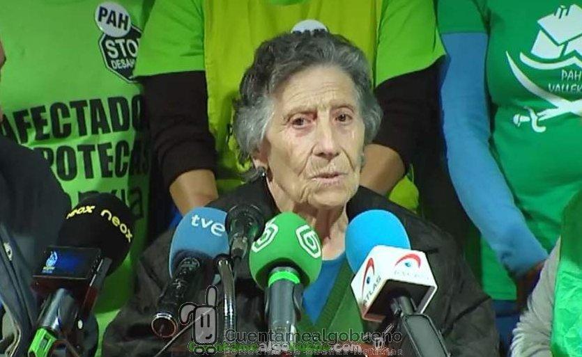 Carmen con 85 años tendrá una vivienda de por vida gracias al Rayo Vallecano