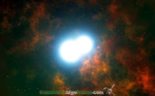 Por primera vez detectan la fusión de dos estrellas que formarán una supernova