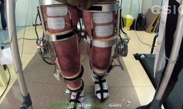 Crean un exoesqueleto neurorrobótico para pacientes con lesión medular