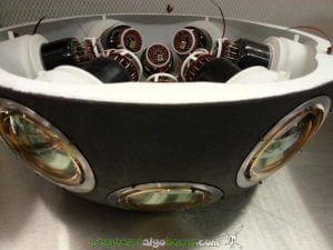 Módulo óptico digital del KM3NeT. Foto:  km3net.org.