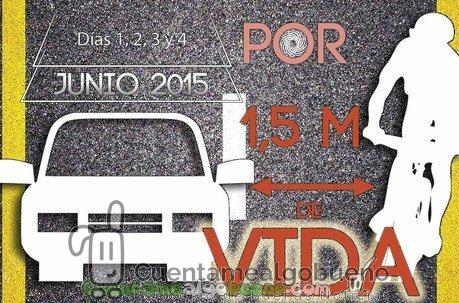 Recorrerá 1.088 Km en cuatro días en bicicleta por dos causas solidarias