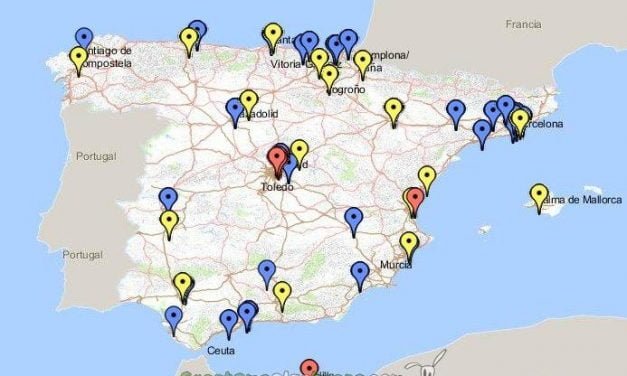 Mapa de caracterización de iniciativas de datos abiertos en España