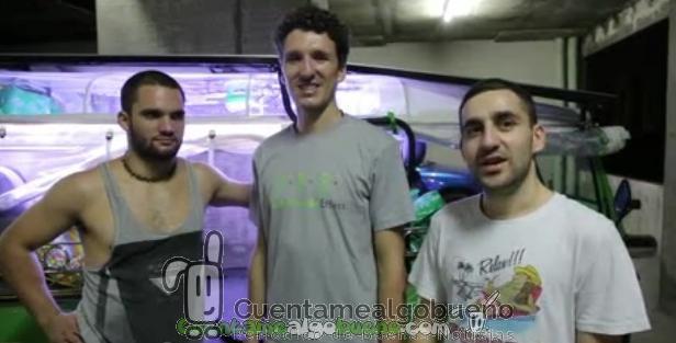 Grupo de jóvenes emprendedores