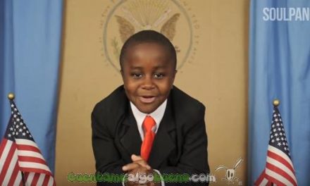 El ‘niño presidente’ y su discurso al optimismo