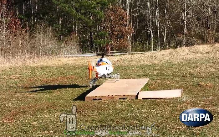 Crean un tren de aterrizaje robótico que permitirá a los helicópteros adaptarse a cualquier terreno