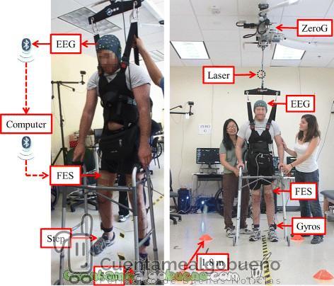 Un hombre vuelve a caminar de nuevo tras cinco años de parálisis