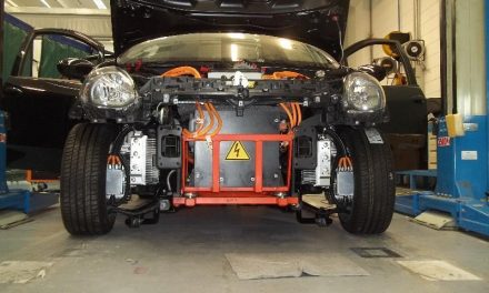 El motor eléctrico en rueda