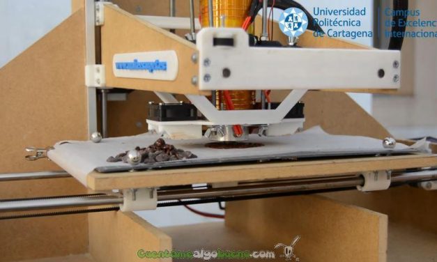¡Una impresora 3D de chocolate!