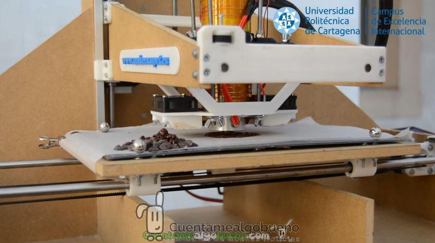 ¡Una impresora 3D de chocolate!