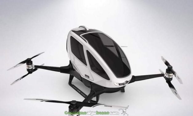 Nuevo dron que transporta pasajeros
