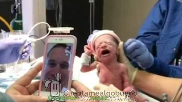 Testigo de un emotivo momento gracias al Smartphone