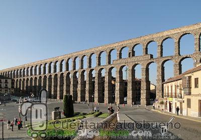 El acueducto de Segovia, obra maestra de la ingeniería