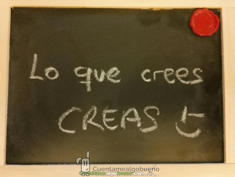 Lo que crees CREAS ;) Lo que crees CREAS ;)