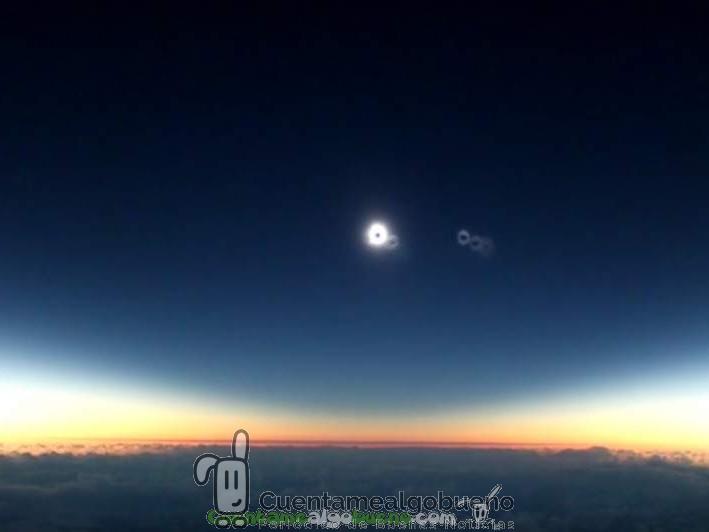 Eclipse de sol en las alturas
