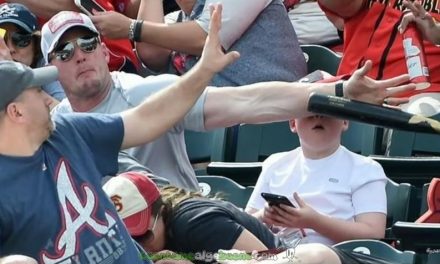 Un padre con buenos reflejos