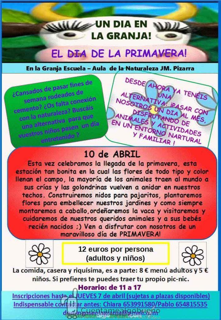 Celebra la llegada de la Primavera en la Granja