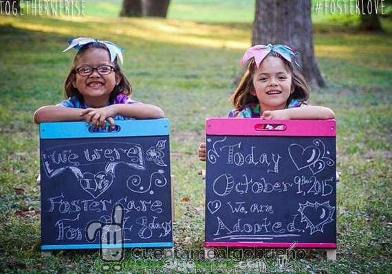 «He sido adoptado»