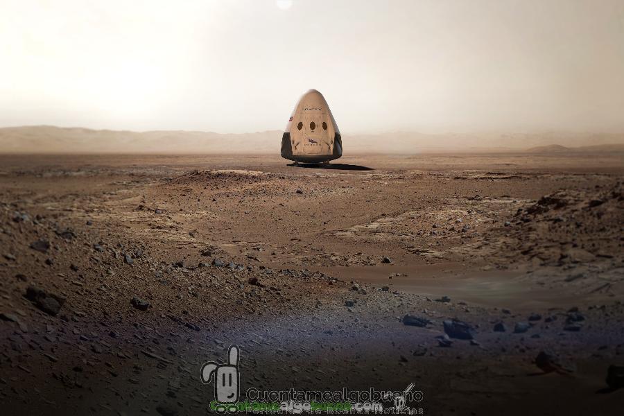 La nave Dragón de SpaceX llegaría a Marte en 2018
