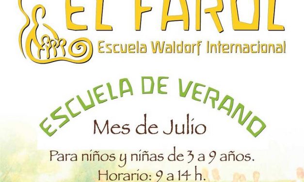 Escuela de Verano para niños en El Farol Waldorf Málaga