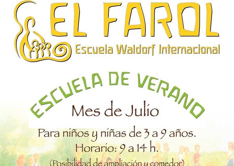 Escuela de Verano para niños en El Farol Waldorf Málaga