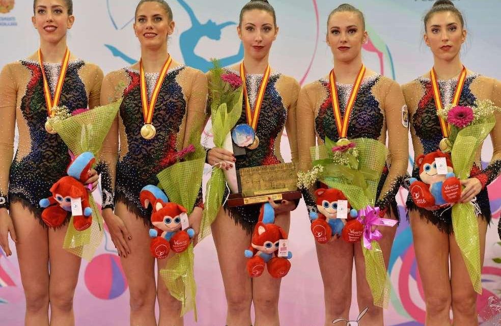 El equipo español de rítmica conquista el oro mundial