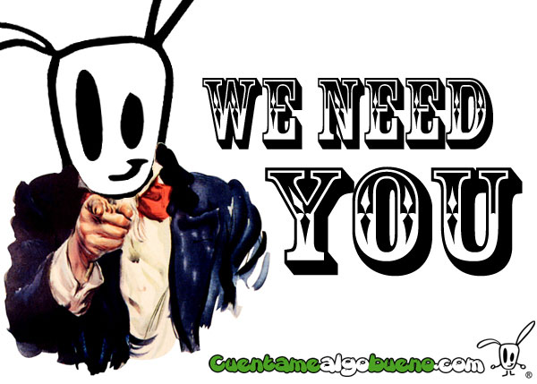 ¡Apadrina una buena noticia en Cuentamealgobueno!