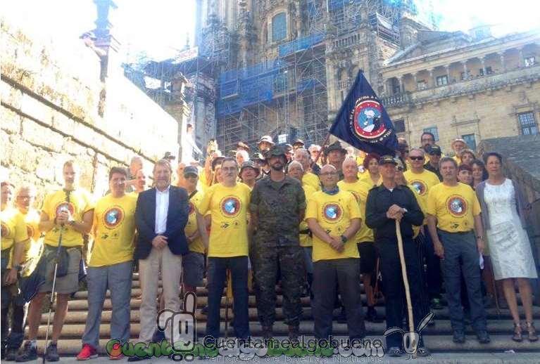 Final del Camino de Santiago Antártico
