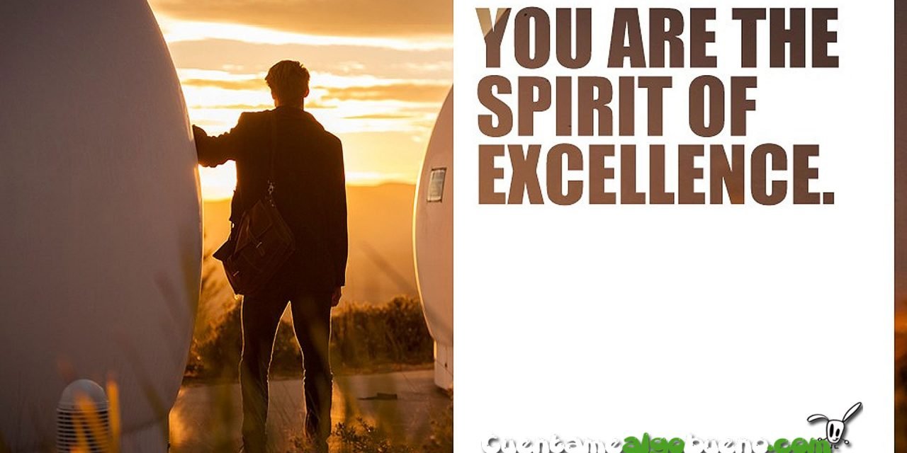 You are the spirit of excellence