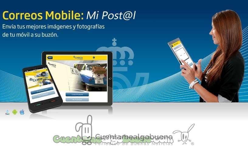 Convierte las fotos de tu móvil en postales con Mi Post@l de Correos